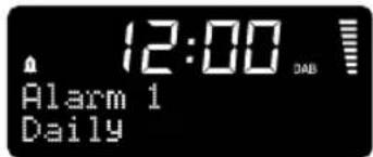 12:00 Alarm 1 Daily