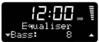 12:00 Equaliser Bass: 8