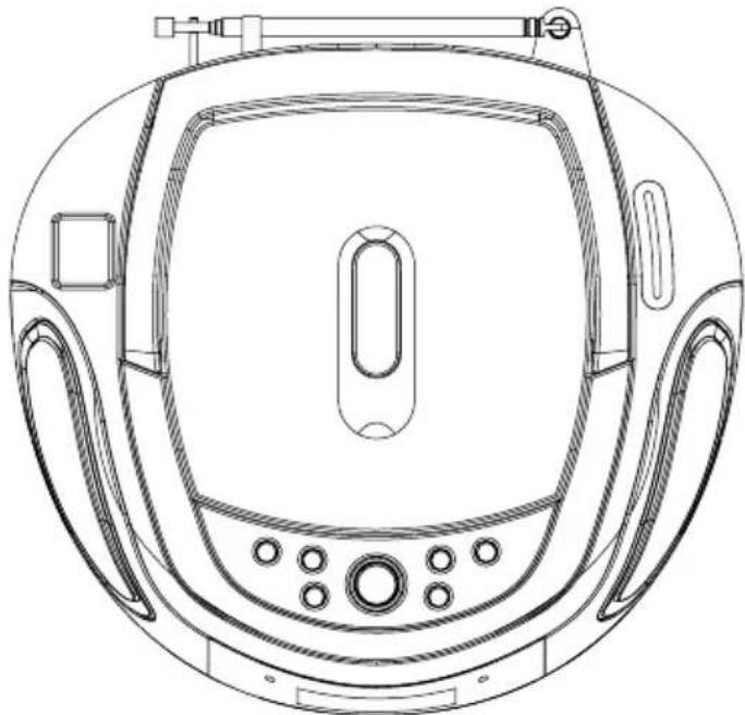 TAMASHI CD130 - Reprodctor de CD / radio portátil - 1