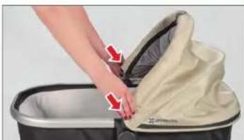 UPPAbaby Vista - CHIUSURA DELLA NAVICELLA - 1
