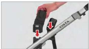 UPPAbaby Vista - INSERIMENTO DEGLI ADATTORI AL TELAIO DEL PASSEGGINO VISTA - 1
