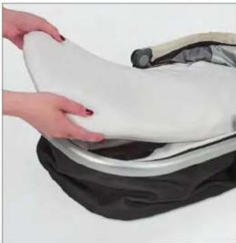 UPPAbaby Vista - EINRICHTEN DES KÖRBCHENS - 1