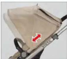 UPPAbaby Vista - VERDECK EINSTELLEN - 1