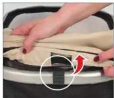 UPPAbaby Vista - ENTFERNEN DES VERDECKGEWEBES - 3