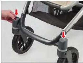 UPPAbaby Vista - PLEGAR EL CAPAZO - 9