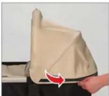 UPPAbaby Vista - VENTILAZIONE DELLA CAPOTTINA - 1