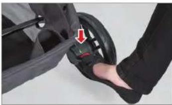 UPPAbaby Vista - FOLDING THE STROLER - 1