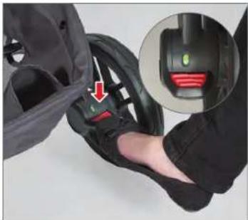 UPPAbaby Vista - UTILIZZO DEL FRENO - 2
