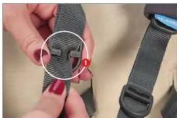 UPPAbaby Vista - DE LENGTE VAN DE GORDELRIEMEN AANPASSEN - 3