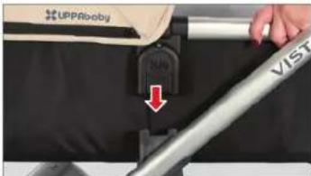 UPPAbaby Vista - FIXATION DE LA NACELLE AU CHASSIS DE LA POUSSETTE - 1