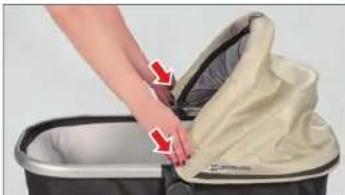 UPPAbaby Vista - PORT BEBENİN KAPATILMASI - 1
