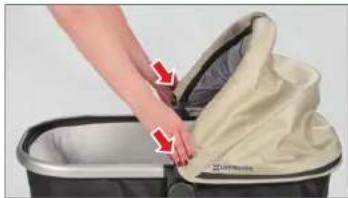 UPPAbaby Vista - PLEGAR EL CAPAZO - 1