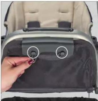 UPPAbaby Vista - DE STOF VAN HET ZITJE ERAF HALEN - 1