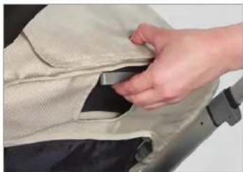 UPPAbaby Vista - REGOLAZIONE DELLA SEDUTA IN POSIZIONE RECLINATA - 1