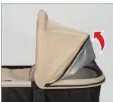 UPPAbaby Vista - GÖLGELİK HAVALANDIRMA - 2