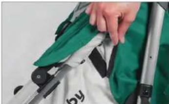 UPPAbaby GLINK - RETRAIT DE LA CAPOTE - 1