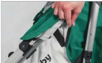 UPPAbaby GLINK - QUITAR LA CAPOTA - 1