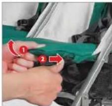 UPPAbaby GLINK - UTILISATION DE LA BARRIÈRE PIEDS - 1