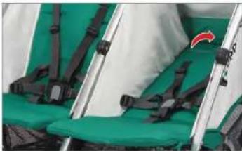UPPAbaby GLINK - AJUSTE DEL REPOSACABEZAS PARA BEBÉS - 1