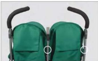 UPPAbaby GLINK - COLOCACIÓN DEL PORTAVASOS - 1