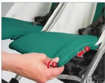 UPPAbaby GLINK - ADJUSTING THE HEAD BARRIER - 3