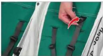 UPPAbaby GLINK - ADJUSTING THE HEAD BARRIER - 6