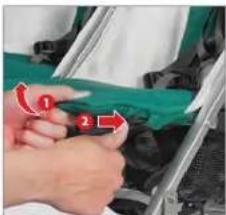 UPPAbaby GLINK - USO DEL TOPE PARA LOS PIÉS PARA BEBÉS - 1