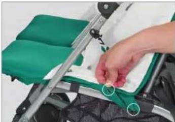 UPPAbaby GLINK - AJUSTE DEL REPOSACABEZAS PARA BEBÉS - 7