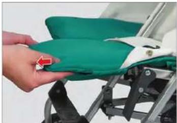 UPPAbaby GLINK - REMOVING THE SEAT FABRIC REMOVING THE SEAT FABR - 9
