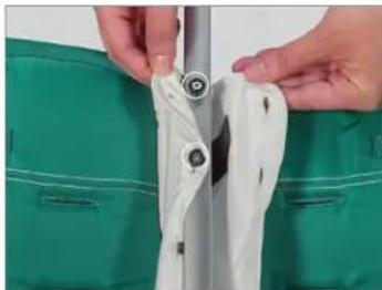 UPPAbaby GLINK - REMOVING THE SEAT FABRIC REMOVING THE SEAT FABR - 6