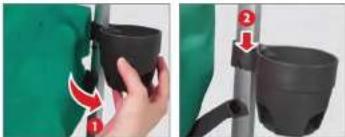 UPPAbaby GLINK - COLOCACIÓN DEL PORTAVASOS - 3