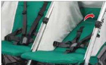 UPPAbaby GLINK - RÉGLAGE DU CALE-TÊTE POUR BÉBÉ - 1