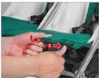 UPPAbaby GLINK - ADJUSTING THE HEAD BARRIER - 2