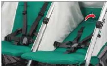 UPPAbaby GLINK - INFANT MODE FOR NEWBORN USE - 5