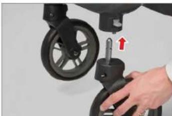UPPAbaby Cruz - ÖN TEKERLEKLERİ TAKMA - 1