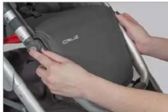 UPPAbaby Cruz - HET HANDVAT + DE VOETSTEUN IN HOOGTE VERSTellen - 2