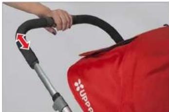 UPPAbaby Cruz - REGOLAZIONE DELL'ALTEZZA DEL MANUBRIO +POGGIAPIEDI - 1