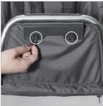 UPPAbaby Cruz - REMOVING FABRICS FROM SEAT - 1