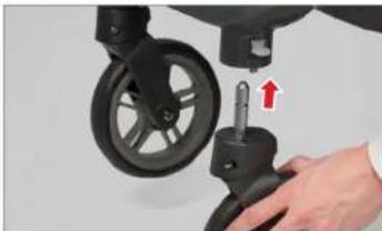 UPPAbaby Cruz - EINBAUDER VORDERRADER - 1