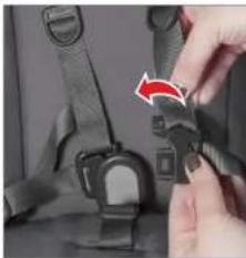 UPPAbaby Cruz - ADJUSTING SHOULDER HARNESS HEIGHT - 1