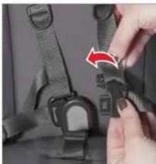 UPPAbaby Cruz - EINSTELLLEN DER GURT-SCHULTERHOHE - 1