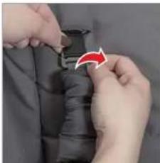 UPPAbaby Cruz - REGOLAZIONE DELL'ALTEZZA DELL'IMBRACATURA PETTORALE - 2