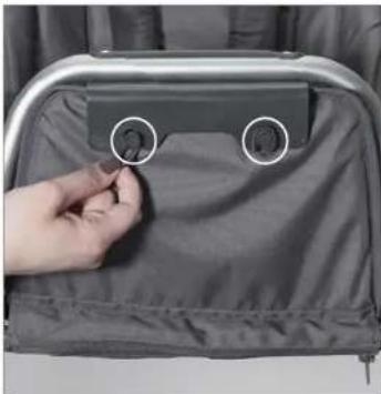 UPPAbaby Cruz - KOLTUKTAN KUMASLARI CIKARMA - 1