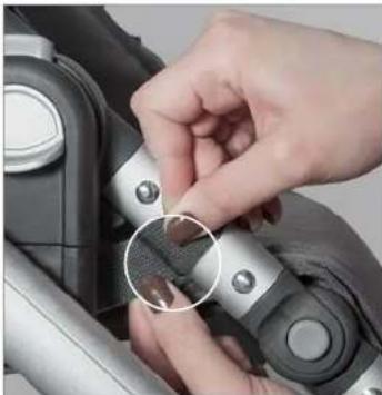 UPPAbaby Cruz - RIMOZIONE DEI TESSUTI DALLA SEDUTA - 3