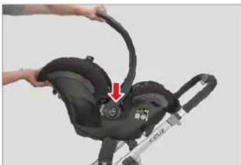 UPPAbaby Cruz - MAXI-COSI KOLTUGUN ADAPTÖRLERE OTURTULMASI - 1