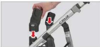 UPPAbaby Cruz - DEADAPTERS OP HET CRUZ-FRAME ZETTEN - 1