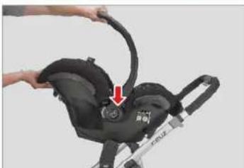 UPPAbaby Cruz - FITTING MAXI-COSI SEAT TO ADAPTERS - 1