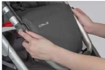 UPPAbaby Cruz - KOL YUKSEKLIGINI + BACAK DESTEGINI AYARLAMA - 2