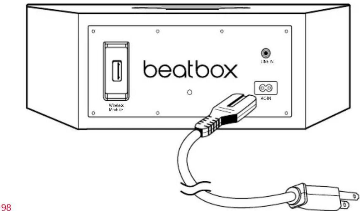 BEATS Beatbox Portable - Voeding - 1