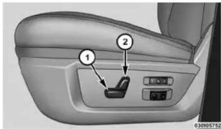 RAM 3500 (2016) - Siège du conducteur à réglage électrique - selon l'équipement - 1